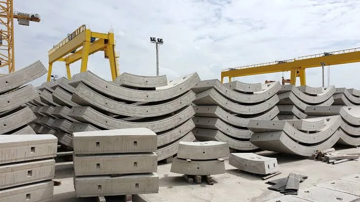 Precast concrete production